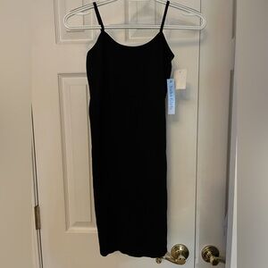 NWT Soho Girls solid bodycon slip dress OS